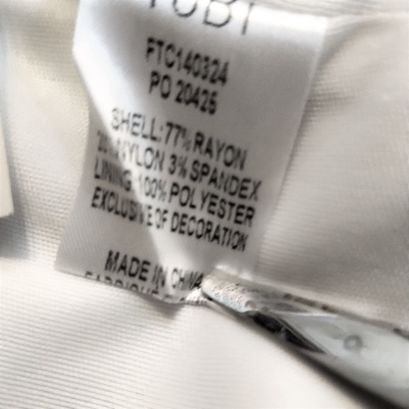 Tobi Sexy Lace Trimmed Bustier Cami NWT M L - Picture 6 of 6